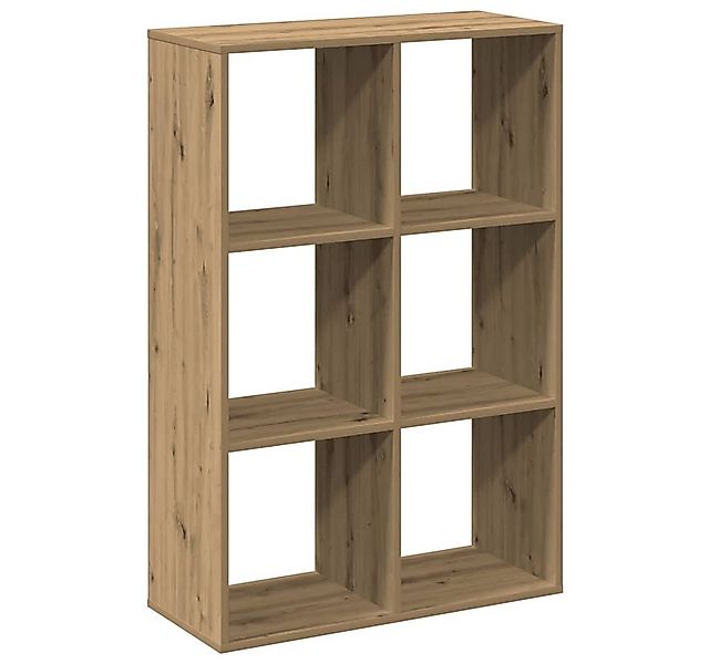 vidaXL Bücherregal Raumteiler-Bücherregal Artisan-Eiche 69,5x29x103,5 cm, 1 günstig online kaufen