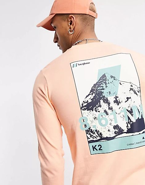 Berghaus – 8000's K2 – Langärmliges Shirt in Rosa günstig online kaufen