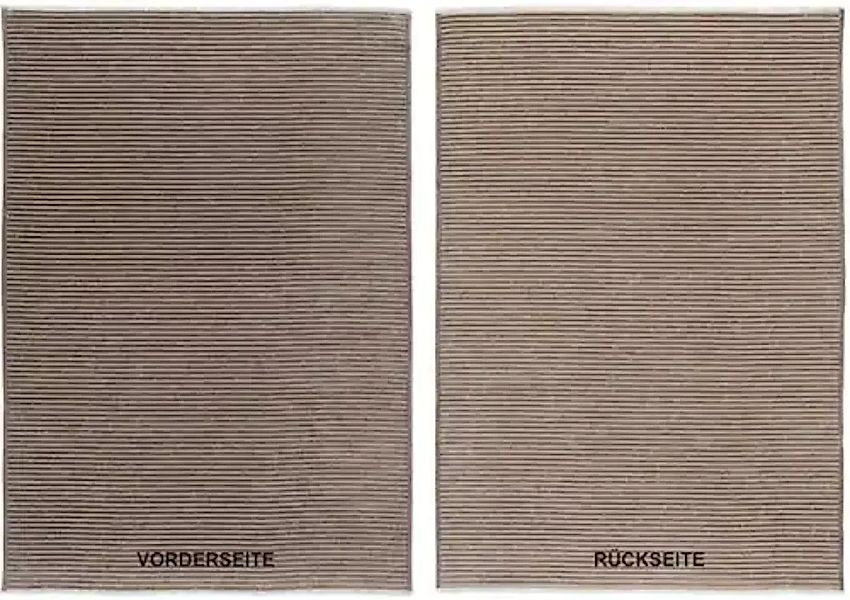 OCI DIE TEPPICHMARKE Teppich »JOKER OF STRIPES«, rechteckig, Wendeteppich, günstig online kaufen