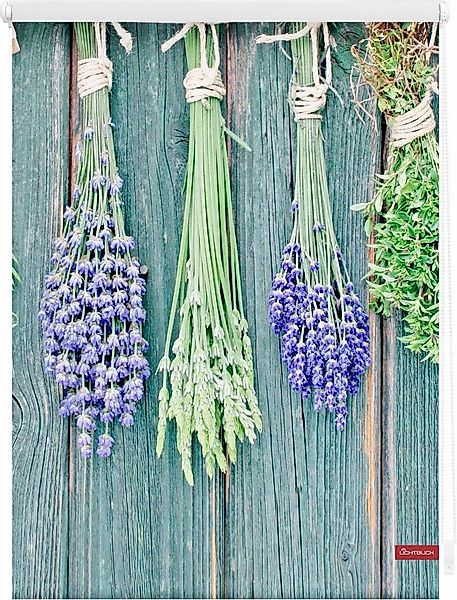 Seitenzugrollo Klemmfix Motiv Küchenkraüter, LICHTBLICK ORIGINAL, Lichtschu günstig online kaufen