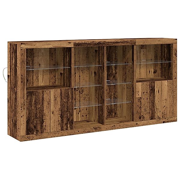vidaXL Sideboard Sideboard mit LED-Lichtern Alte günstig online kaufen