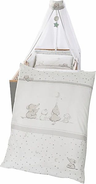 roba® Himmelbettgarnitur »Sternenzauber«, 4-tlg., mit Bettwäsche, Nestchen günstig online kaufen
