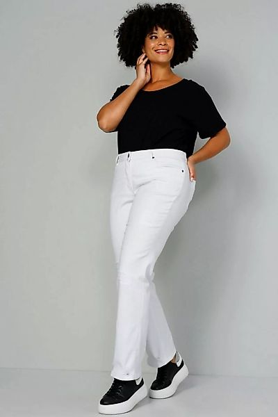 Angel of Style Regular-fit-Jeans 7/8-Jeans Komfort Fit Destroy-Effekte 5-Po günstig online kaufen
