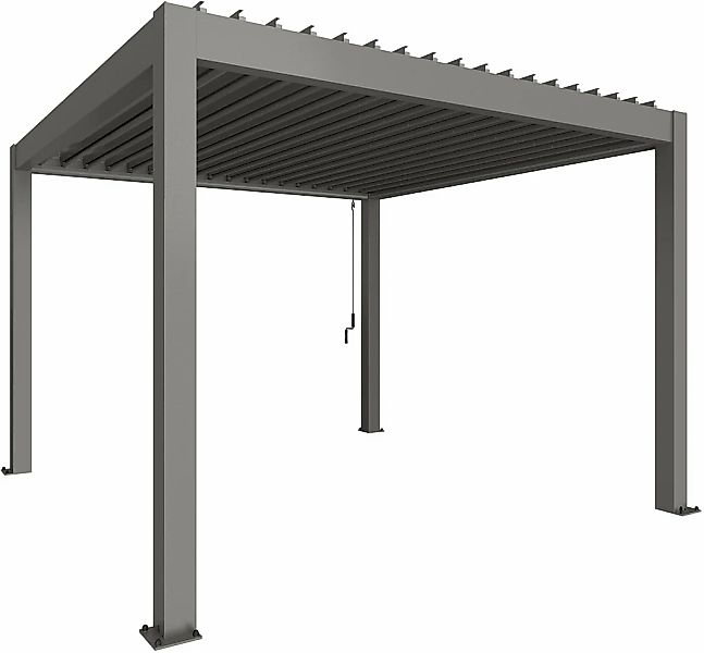 Biohort Pergola "3,5 x 3,5", stilvoller Schattenspender für mehr Komfort im günstig online kaufen