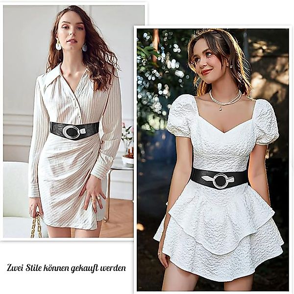 MODFU Taillengürtel Damen Obi Gürtel elastisch günstig online kaufen