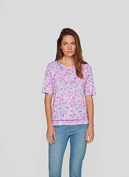 Rabe Rundhalsshirt, mit grafischem Muster günstig online kaufen