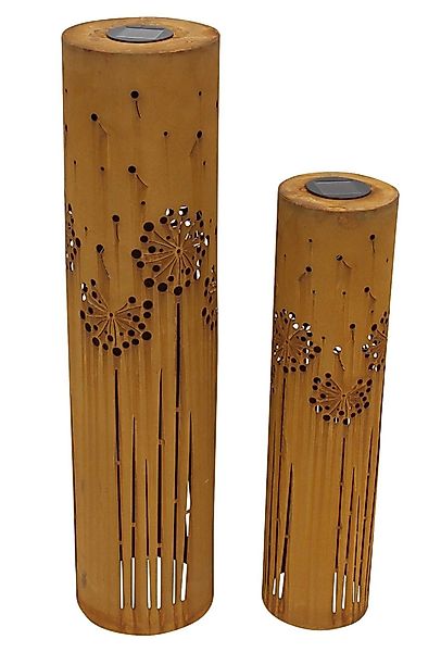 Dekoleidenschaft Dekosäule "Pusteblume" Solar LED Leuchtdeko, günstig online kaufen