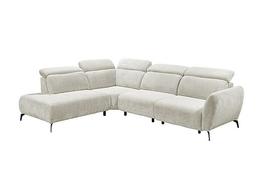 ED EXCITING DESIGN Ecksofa Kiel, mit elektrischer Relaxfunktion, verstellba günstig online kaufen