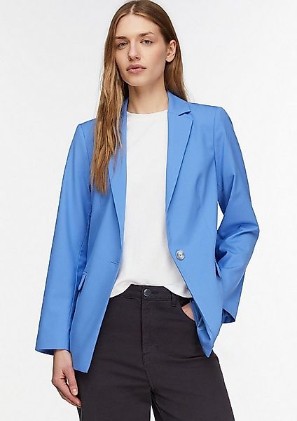 comma Jackenblazer Indoor-Blazer Antaillierter Blazer aus Viskosestretch günstig online kaufen