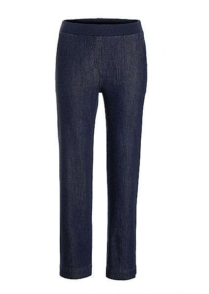 GOLDNER Stoffhose "Kurzgröße Komfortable Denim-Hose VERA mit Stretch" günstig online kaufen