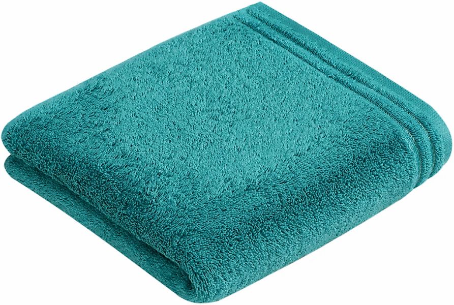 Vossen Badetuch "Calypso Feeling" mit schmaler Bordüre, aus 100% hochwerter günstig online kaufen