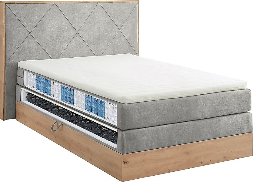ED EXCITING DESIGN Boxspringbett »Bellevue«, inkl. Bettkasten, wahlweise mi günstig online kaufen
