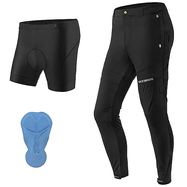ROCKBROS Fahrradhose Herren Elastisch Atmungsaktiv Laufhose günstig online kaufen