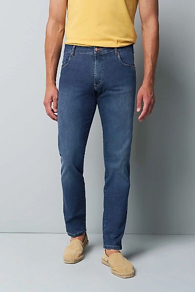 MEYER 5-Pocket-Jeans "Jeans" M5 Slim aus Bio-Baumwolle günstig online kaufen