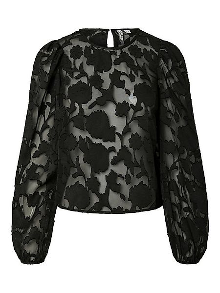 pieces Spitzenbluse PCNEA LS LACE TOP WVN FSY PP günstig online kaufen