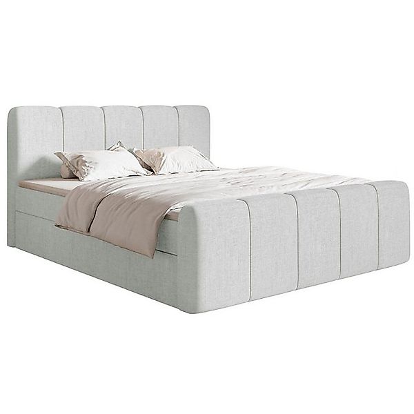 Selsey Boxbett CLOUDY II, Polsterbett mit Bettkasten, Matratze & Topper, Bo günstig online kaufen