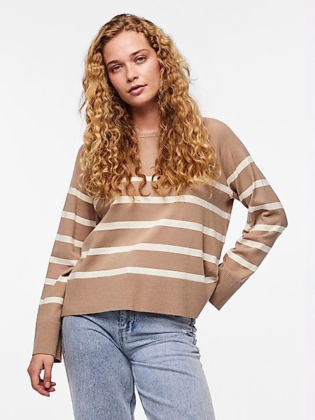 pieces Rundhalspullover PCSIA LS KNIT NOOS günstig online kaufen
