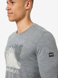 SUPER.NATURAL Langarmshirt für Herren, Merino M günstig online kaufen