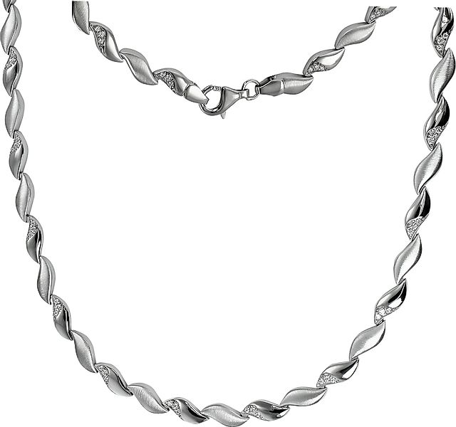 SilberDream Silberkette SilberDream Collier Glamour Zirkonia günstig online kaufen