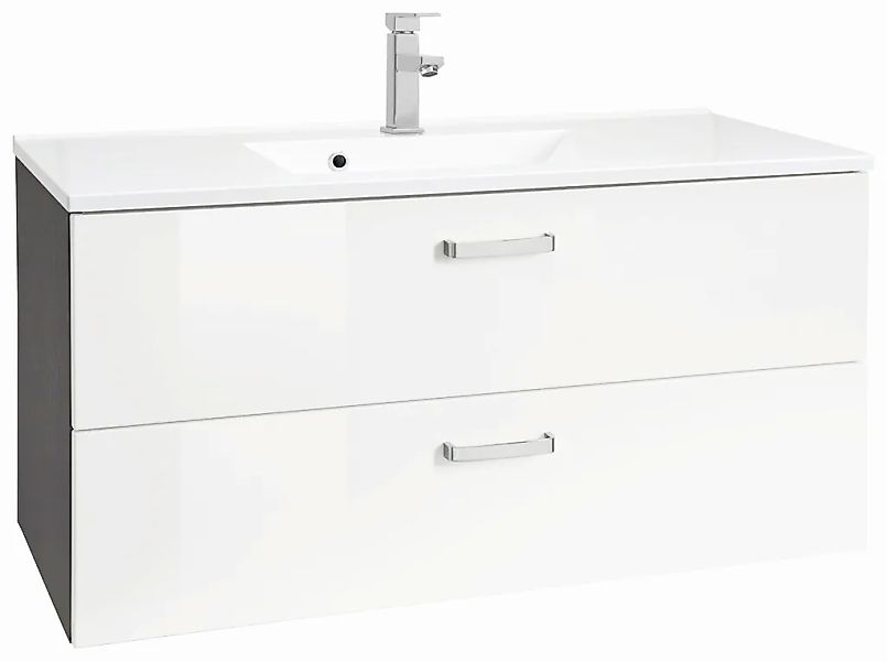 welltime "Ravenna" Badmöbel Waschtisch inkl. Waschbecken, Breite 100 cm, So günstig online kaufen