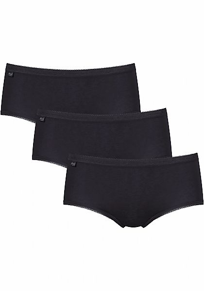 sloggi Midislip "Basic+", (3er Pack), Baumwolle, klassischer Stil, bequem, günstig online kaufen