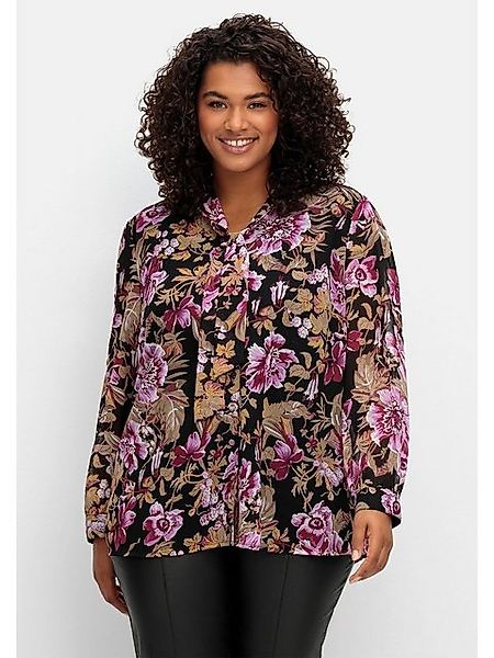 sheego by Joe Browns Chiffonbluse Große Größen in A-Linie, mit Jersey-Futte günstig online kaufen