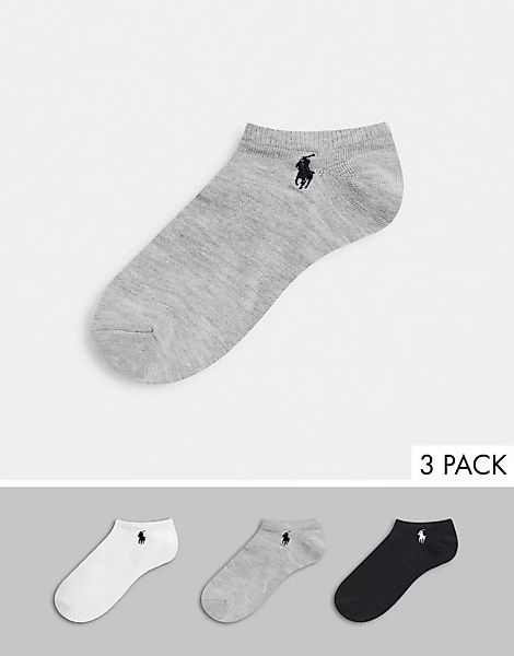 Polo Ralph Lauren – Besonders kurze Sportsocken im 6er-Pack-Mehrfarbig günstig online kaufen