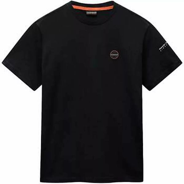 Napapijri  T-Shirts & Poloshirts S Badge T-Shirt Black günstig online kaufen