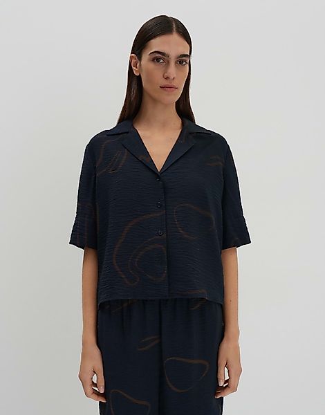 someday Kurzarmbluse ZESORA Loose mit abstarktem günstig online kaufen