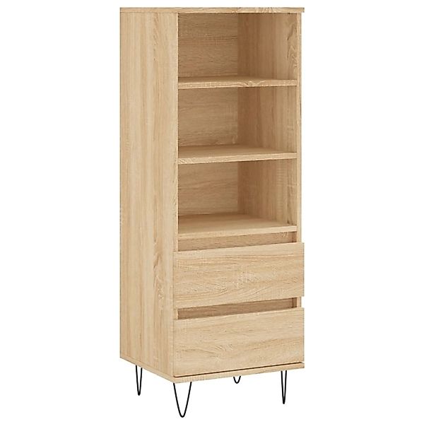 vidaXL Highboard Sonoma-Eiche 40x36x110 cm Holzwerkstoff 831511 günstig online kaufen