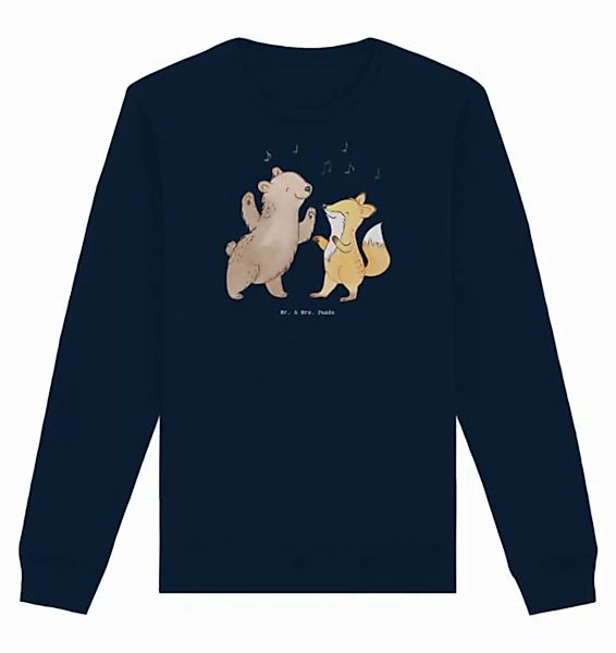 Mr. & Mrs. Panda Longpullover Größe S Hase Tanzen - French Navy - Geschenk, günstig online kaufen