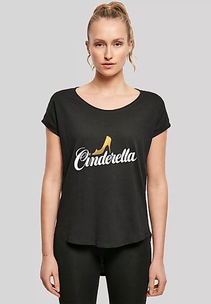 F4NT4STIC T-Shirt Cinderella Aschenputtel Shoe Logo Print günstig online kaufen