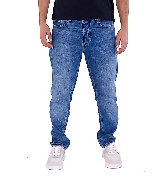 Denim Distriqt Boyfriend-Jeans Herren Sommer Boyfriend Jeans Dark Blue 5025 günstig online kaufen