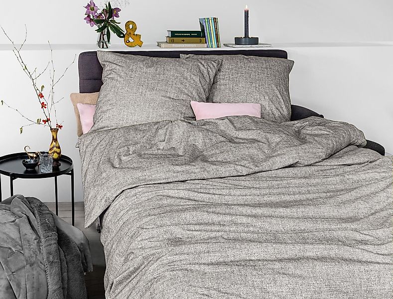 Irisette Bettwäsche Mink 8835, Biber, 2 günstig online kaufen