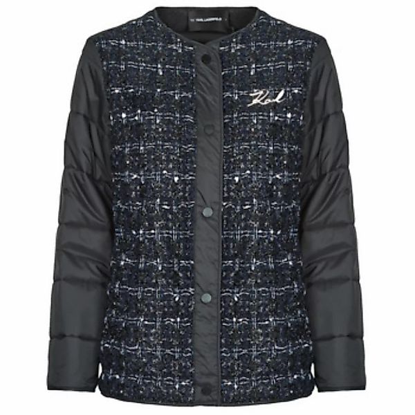 Karl Lagerfeld  Daunenjacken BOUCLE SHORT PADDED JACKET günstig online kaufen