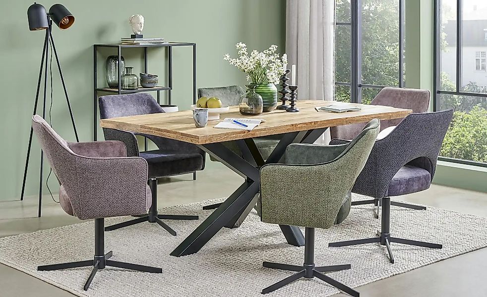 Armlehnstuhl drehbar Albert 1 ¦ braun ¦ Maße (cm): B: 62 H: 85 T: 60.0 Stüh günstig online kaufen