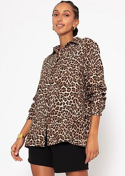 SASSYCLASSY Langarmbluse Klassische Musselin Bluse Damen günstig online kaufen