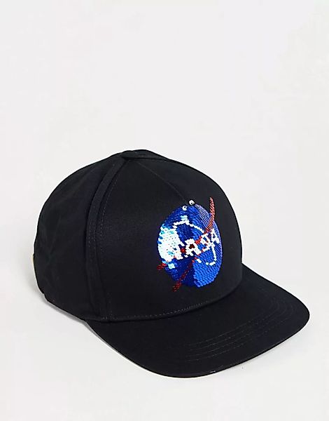 Boardmans – Kappe mit „NASA“-Logo-Schwarz günstig online kaufen