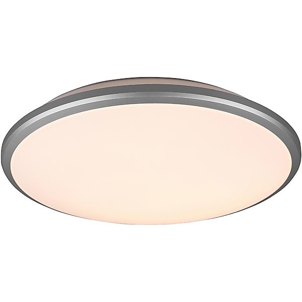 Reality  LED-Deckenleuchte Limbus Titanfarbig Ø 34,7 cm günstig online kaufen