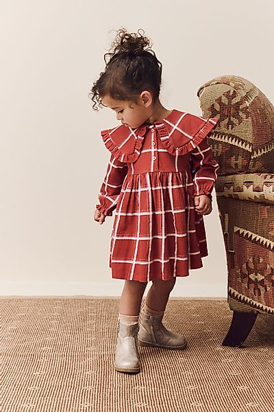 Next Jerseykleid Langarmkleid mit Kragen (1-tlg) günstig online kaufen