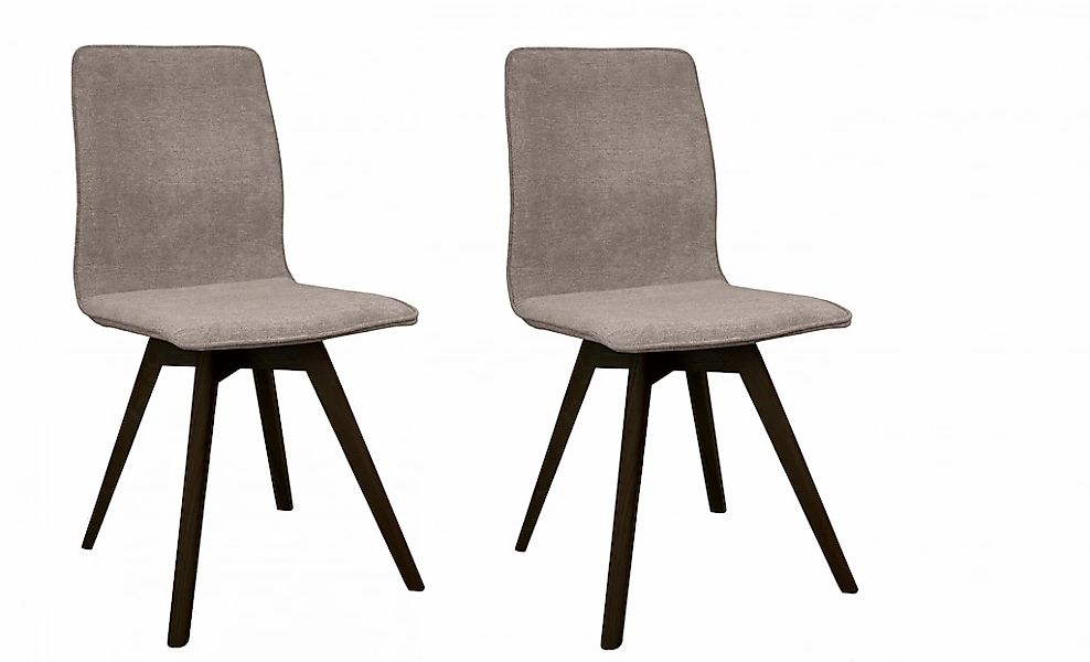 andas Esszimmerstuhl "Rania", (Set), 2 St., Microfaser, Massivholzgestell, günstig online kaufen