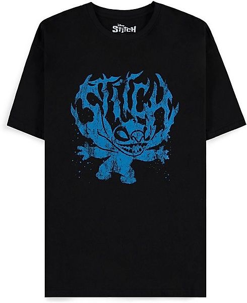 Disney T-Shirt Lilo & Stitch - Vintage Stencil Men's Short Sleeved T-shirt günstig online kaufen