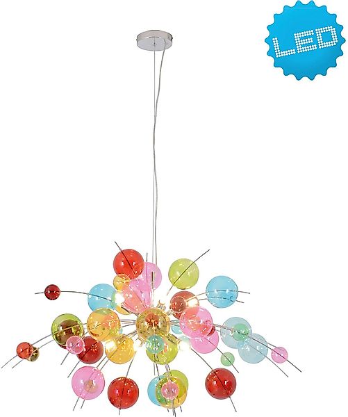 näve Pendelleuchte Explosion, ohne Leuchtmittel, bunte günstig online kaufen