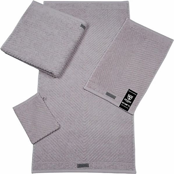ROSS Handtuch Smart, Frottier (2-St), Uni-Rippe günstig online kaufen