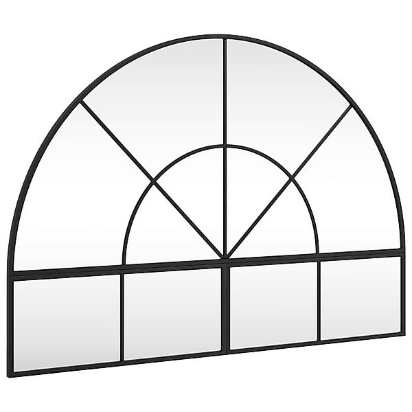vidaXL Spiegel Wandspiegel Schwarz 100x70 cm günstig online kaufen