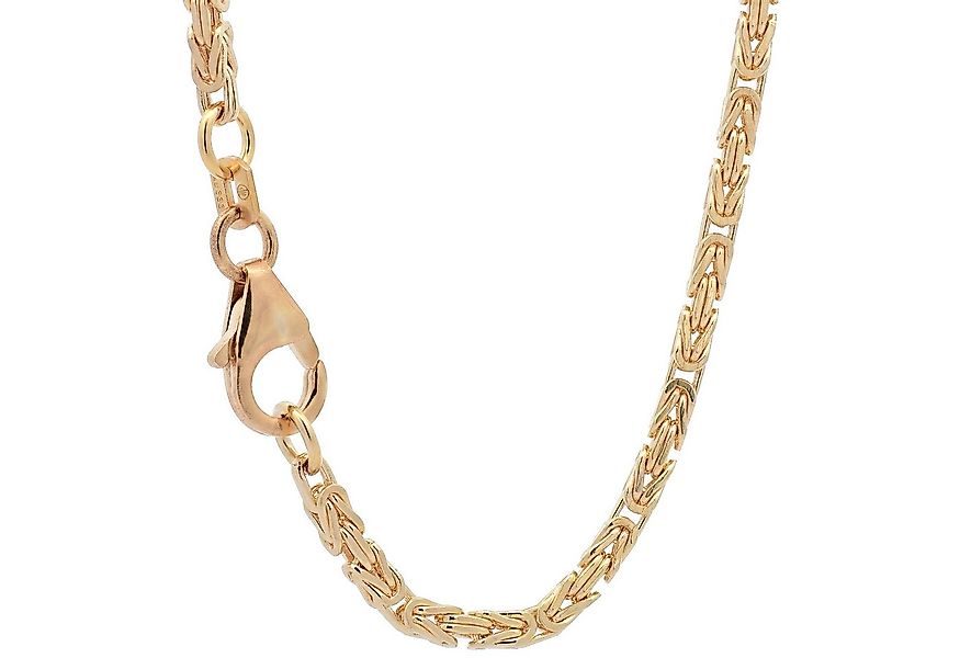 HOPLO Königskette Königskette Halskette Breite 2,0 mm - Länge 19 cm 333 - 8 günstig online kaufen