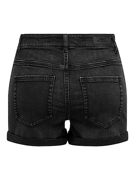 ONLY Shorts "ONLHUSH HW BUTTON FOLD UP SHORTS DNM PIM" günstig online kaufen