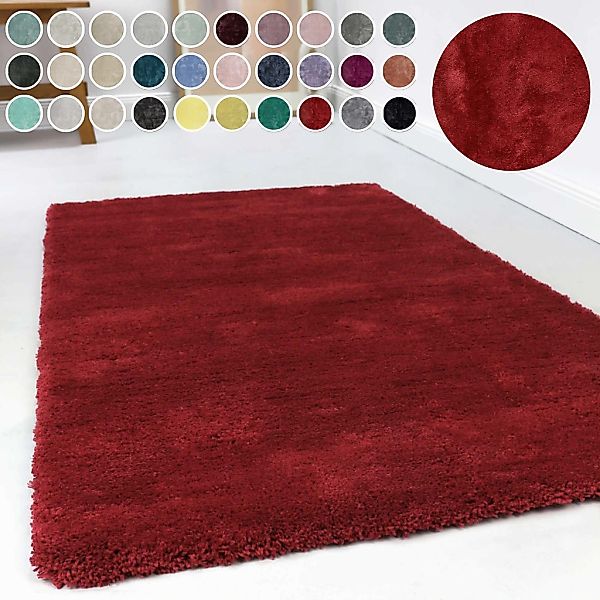 Esprit Hochflor-Teppich "Relaxx ESP-4150" rechteckig 25 mm Höhe Wohnzimmer, günstig online kaufen