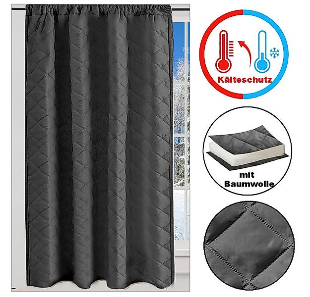 Rosnek Verdunkelungsvorhang Thermovorhang Kälteschutz Türvorhang Blickdicht günstig online kaufen