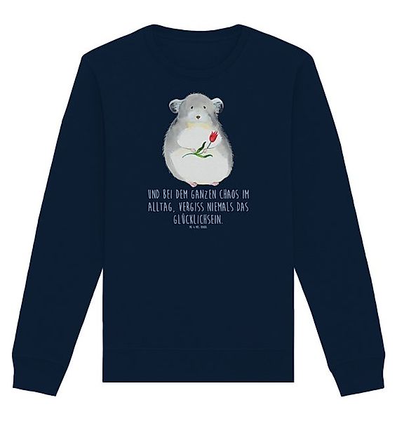 Mr. & Mrs. Panda Longpullover Größe M Chinchilla Blume - French Navy - Gesc günstig online kaufen